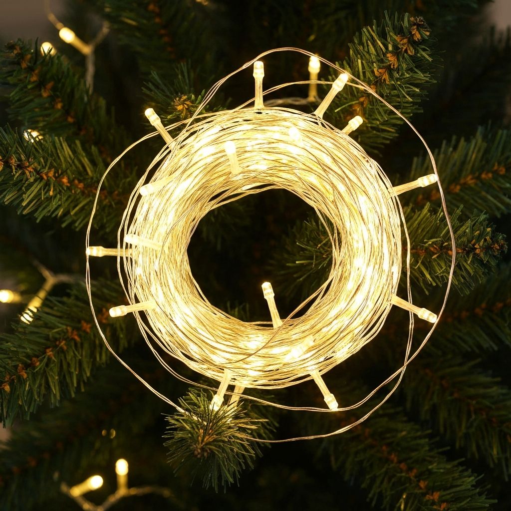 Luci LED Natale 300 LED Bianco Caldo - Casa & Organizzazione | Recensione e prezzo migliore